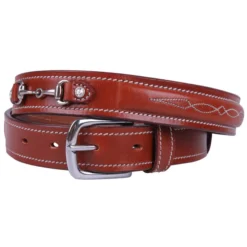 Gürtel Damen Ricki, Reitgürtel, Ledergürtel