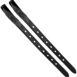 Gurtstrippen Quick Change, Gurtstrupfen, Sattelstrupfen, Sattelstrippe, Leder, 2er Set
