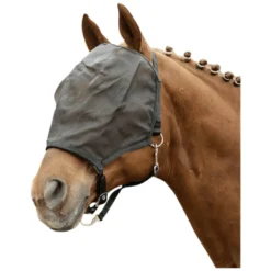 Halfter mit integrierter Fliegenmaske, Fliegenmaskenhalfter