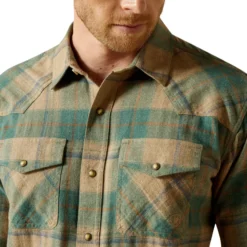 Hemd Herren Huxlee HW25, langarm, Retro Fit Shirt
