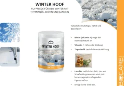 Huffett Winter Hoof, Hufpflege, Hufbalsam