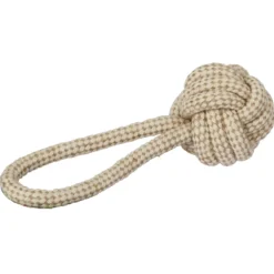 Hundespielzeug Ball am Seil XL