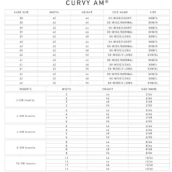 Inserts Curvy AM, Zubehör für Reitstiefel Curvy AM