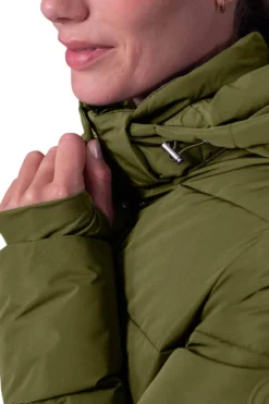 Jacke Damen Diane HW25, Pufferjacke, Steppjacke, mit abnehmbarem Mantelrock