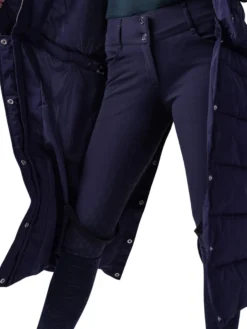 Jacke Damen Diane, Pufferjacke mit abnehmbarem Mantelrock