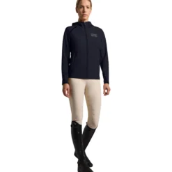 Jacke Damen Jaquard Jersey FS26, Sofshelljacke, mit Kapuze