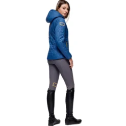 Jacke Damen Nylon Hooded HW22, Pufferjacke