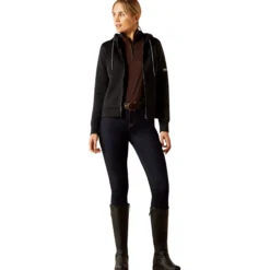 Jacke Damen Radiance Full Zip HW25, Sweatjacke