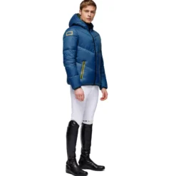 Jacke Herren Nylon Hooded HW22, Pufferjacke