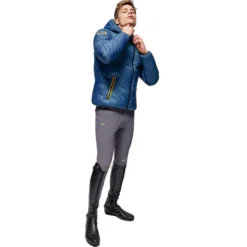 Jacke Herren Nylon Hooded HW22, Pufferjacke