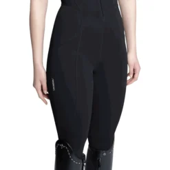Jumpsuit Damen Air-Tech, Reitjumpsuit, Vollbesatz, Full-Grip, kurzarm