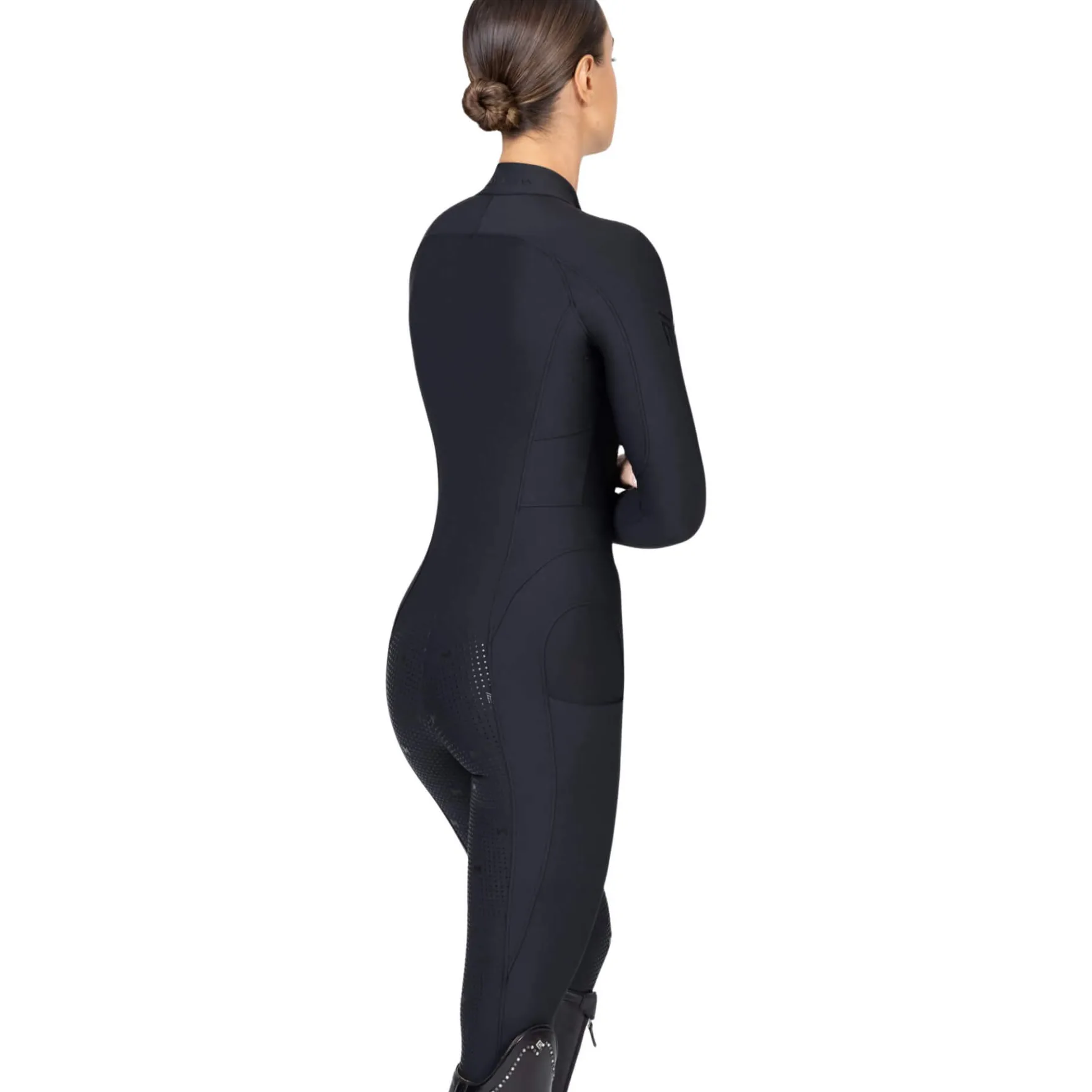 Jumpsuit Damen Femme, Reitjumpsuit, Vollbesatz, Full-Grip, langarm