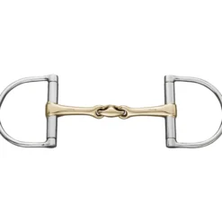 KK ULTRA D-Ring Gebiss Sensogan, doppelt gebrochen