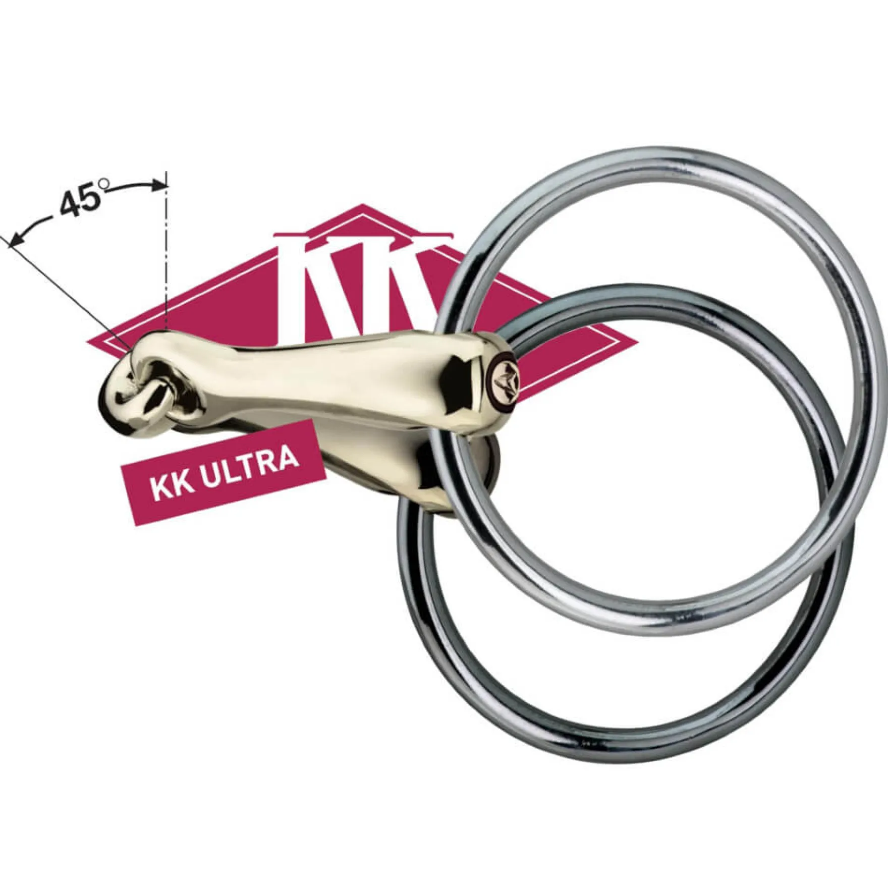 KK ULTRA Universal Sensogan, doppelt gebrochen, Gebiss