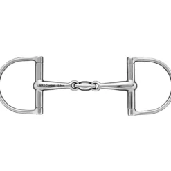 MAX-Control D-Ring Gebiss, doppelt gebrochen, mit Stangenwirkung