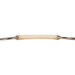 Olivenkopftrense Flex Soft, Stangengebiss, Olivenkopfgebiss