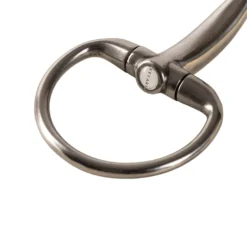 Olivenkopftrense Stainless Steel, doppelt gebrochen, Olivenkopfgebiss