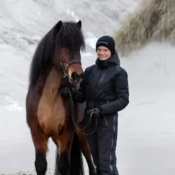 Overall Damen EQ KL Saga, Reitanzug, abnehmbare Kapuze