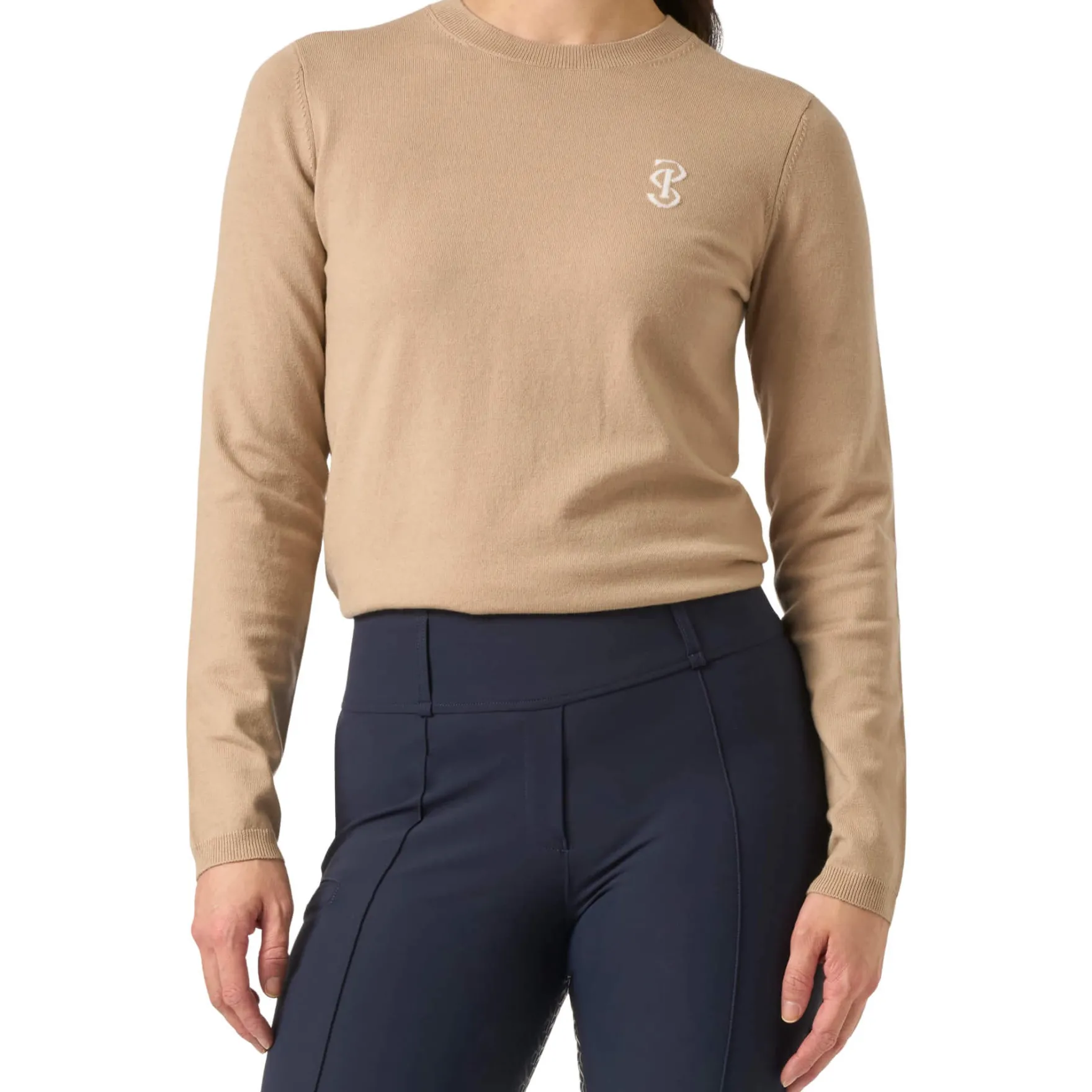 Pullover Damen PS Logo HW25, Strickpullover