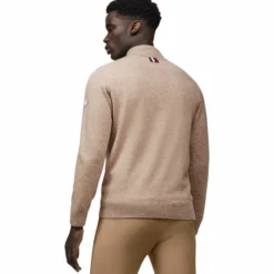Pullover Herren Oakfield 1/4 Zip HW25, Sweatshirt, Kaschmir-Merino-Wolle