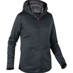 Rückenschutzjacke Damen, Rückenprotektor, Sweatjacke, Fleecejacke