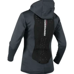 Rückenschutzjacke Damen, Rückenprotektor, Sweatjacke, Fleecejacke