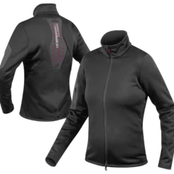 Rückenschutzjacke Damen, Rückenprotektor, Sweatjacke