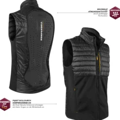 Rückenschutzweste Herren Thermo Snow, Rückenprotektor
