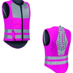 Rückenschutzweste Kinder Ballistic High Visibility Flex Fit, Rückenprotektor, Level 2