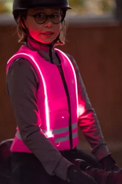Rückenschutzweste Kinder Ballistic High Visibility Flex Fit, Rückenprotektor, Level 2