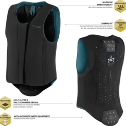 Rückenschutzweste Kinder Ballistic Junior Pro, Rückenprotektor, Level 2