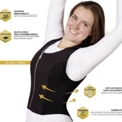 Rückenschutzweste Kinder Ballistic Junior Pro, Rückenprotektor, Level 2