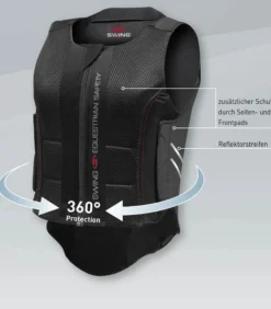 Rückenschutzweste Kinder P07 Flexible, Rückenprotektor