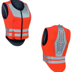 Rückenschutzweste Unisex Ballistic High Visibility Flex Fit, Rückenprotektor, Level 2