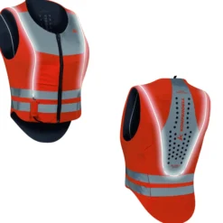 Rückenschutzweste Unisex Ballistic High Visibility Flex Fit, Rückenprotektor, Level 2