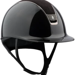 Reithelm Classic 2.0 SG, Top Alct Blk, Trim Blk Chrm, Blason Crystal Fabric Metal Eclipse