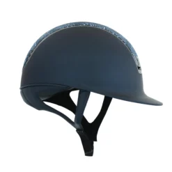 Reithelm Classic 2.0 Shadowmatt, Top Crystal Intarsia, Trim + Blason Black Chrome
