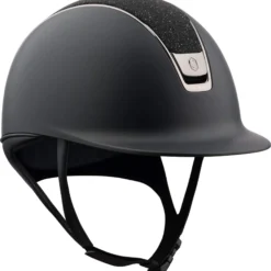 Reithelm Classic 2.0 Shadowmatt, Top Crystal Fabric Black, Trim + Blason Black Chrome