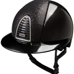 Reithelm Cromo 2.0 Shine Inserto Glitter mit Polo-Schirm
