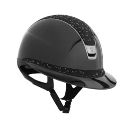 Reithelm Miss Shield 2.0 Shadowglossy, Top + FB Crystal Leaf, Trim + Blason Black Chrome