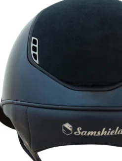 Reithelm MS 2.0 SG, Top+Frontal Band Alct,Trim Matt,Blason Black Chrome,5 Sw Metal Blue