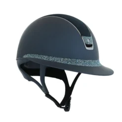 Reithelm MS 2.0 SM, Top Alcantara, FB+Blason Crystal Fabric Ocean Depth, Trim Black Chrome