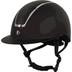 Reithelm Omega VG1, mit Carbonoberseite, breites Schild
