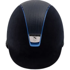 Reithelm Premium, Top Leather, Trim Chrome Blue, Blason Chrome