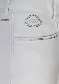 Reithose Damen Adellek G HW25, Vollbesatz, Full-Grip, High Waist, Winterreithose
