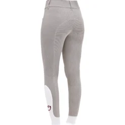 Reithose Damen American Breeches, High Waist, Kniebesatz, Knee-Grip