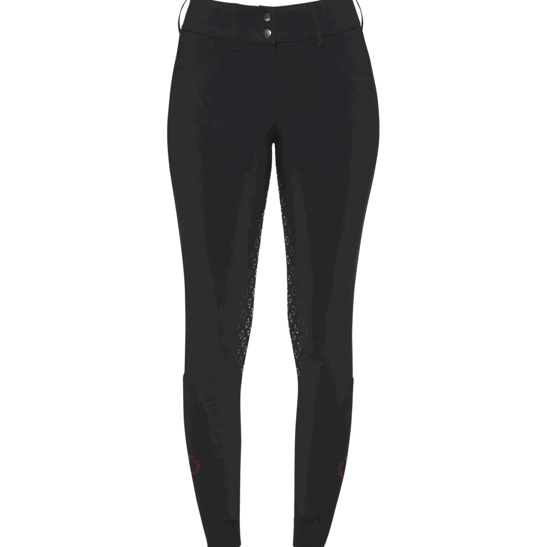 Reithose Damen American, Vollbesatz, Full-Grip, High Waist