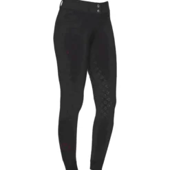 Reithose Damen American, Vollbesatz, Full-Grip, High Waist