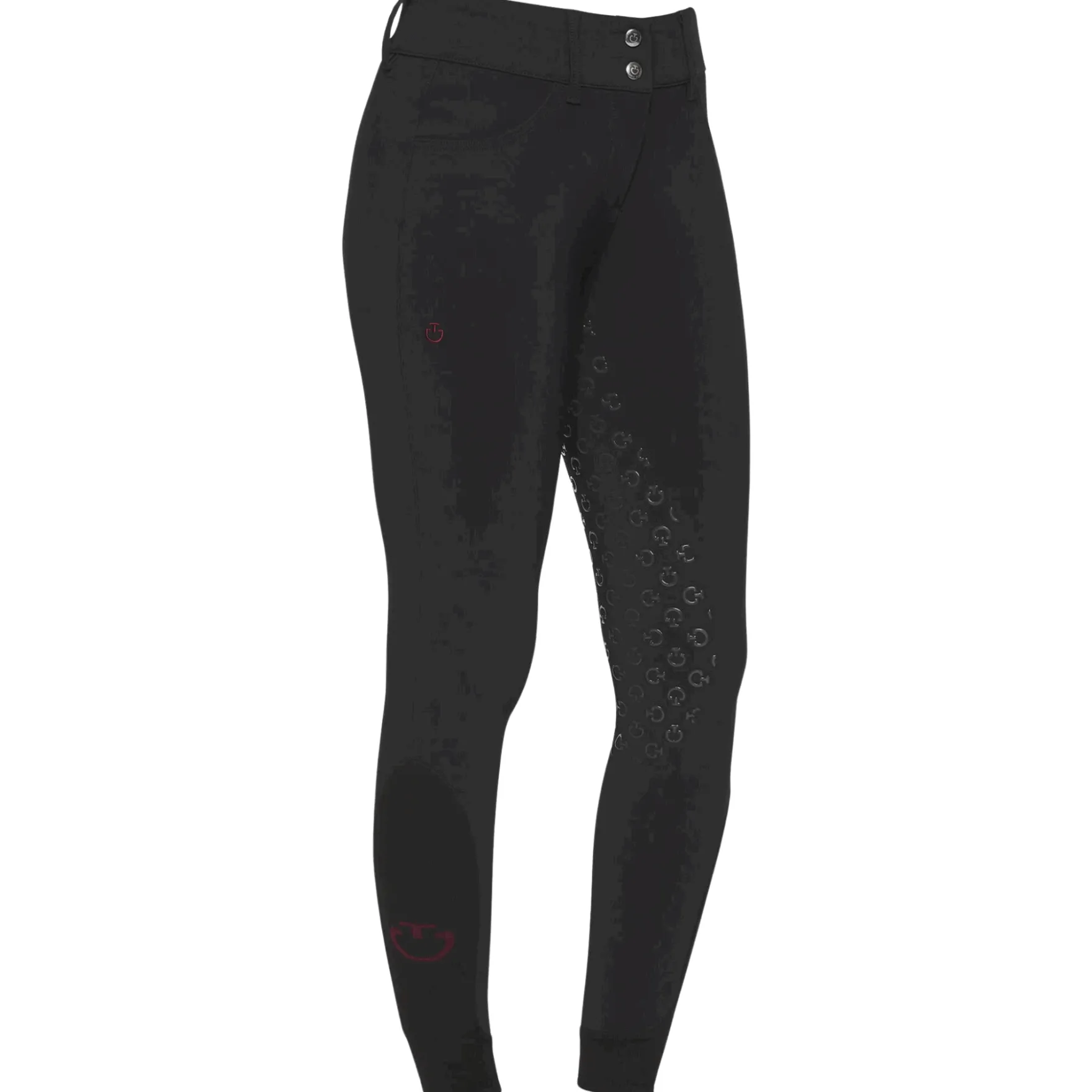 Reithose Damen American, Vollbesatz, Full-Grip, High Waist