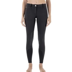 Reithose Damen Ash, Kniebesatz, Knee-Grip
